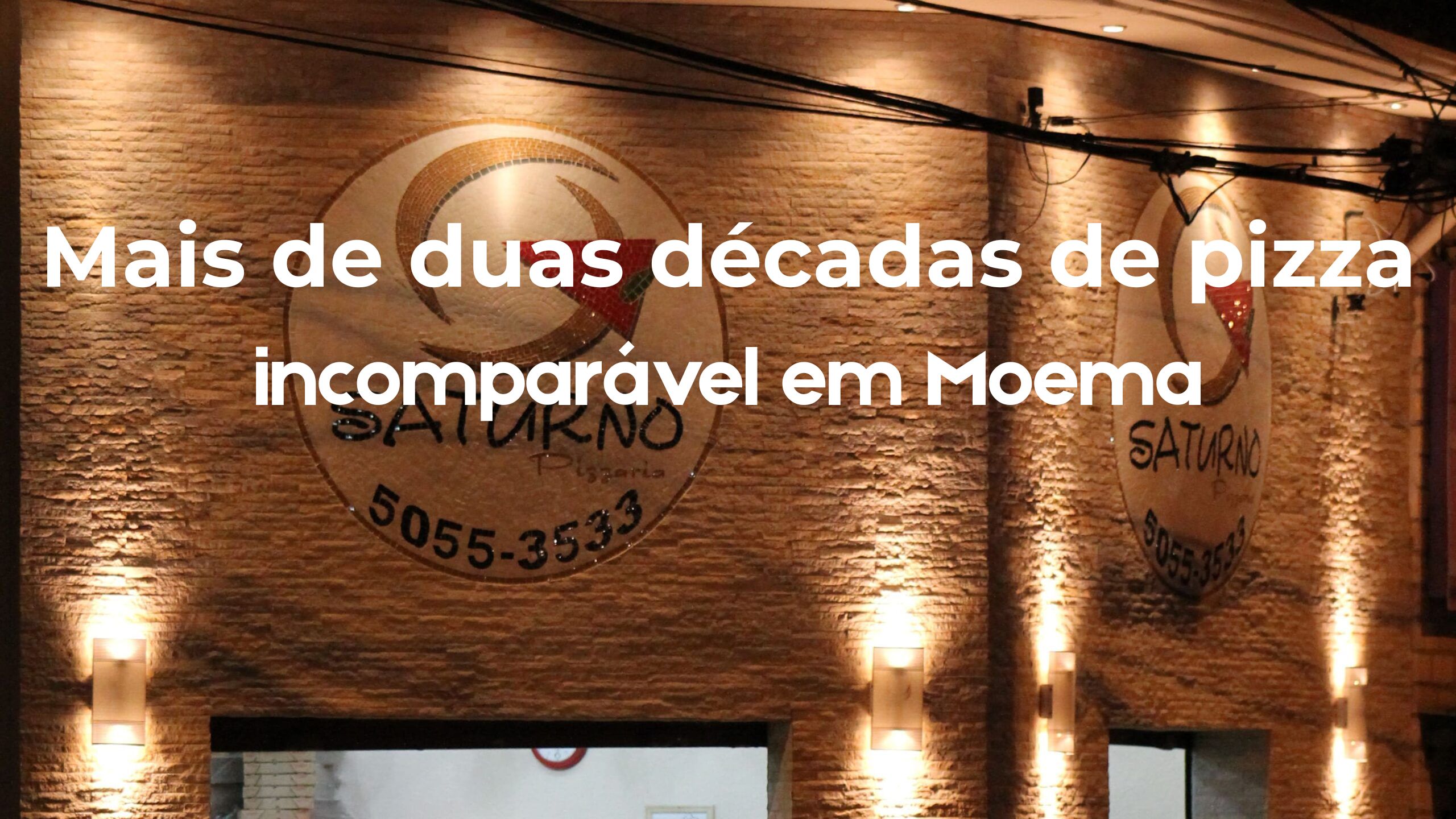 Mais de duas décadas de pizza incomparável em Moema (1)